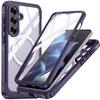 Чехол для телефона Samsung S25FE, Ультратонкий, Прозрачный, Беспроводная зарядка MagSafe, Защита от падений, Защита от царапин, Пылезащитный, Ударопрочный