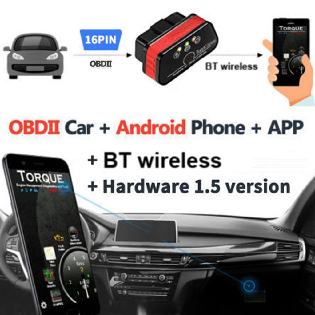 KONNWEI KW901 OBDII BT 4,0 беспроводной автоматический диагностический тестер неисправностей двигателя тестер сканер автомобиля
