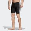 Adidas Fit Jam 3S Swim Shorts Men Bottoms Black DP7541