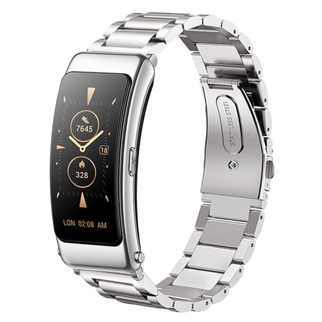 16 мм ремешок для часов HUAWEI TalkBand B6 B3 сменный ремешок для часов браслет из нержавеющей стали ремешок для смарт-часов Huawei B3 B6