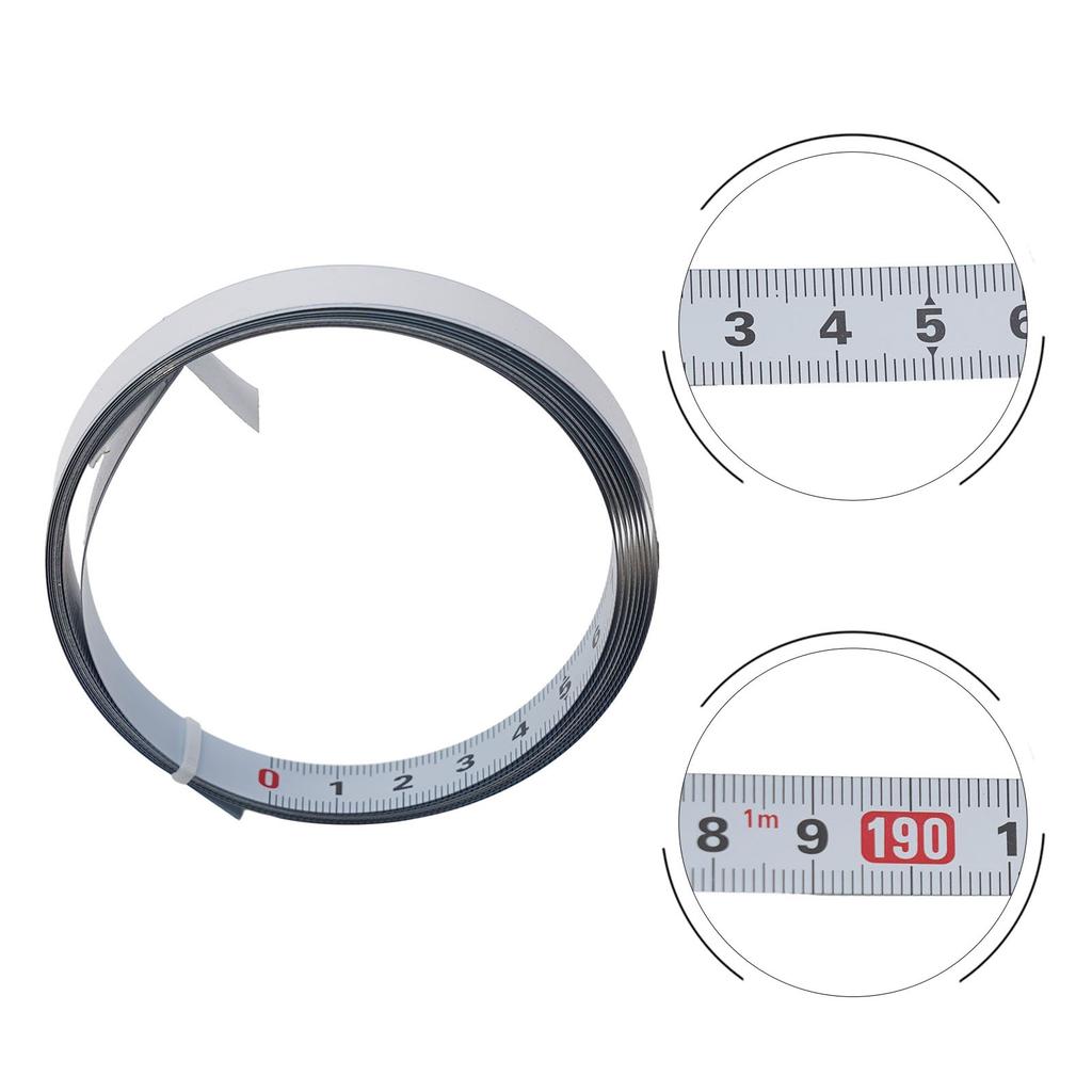 1 шт. Рулетка 1/2/3/5 м 13 мм Самоклеящаяся - Линейки Деревообработка Измерительная линейка Швейная портновская рулетка Измерительная лента для верстака