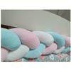 Baby Bumper Bed Braid Knot Pillow Cushion Bumper for Infant Bebe Crib Protector Cot Bumper Room
