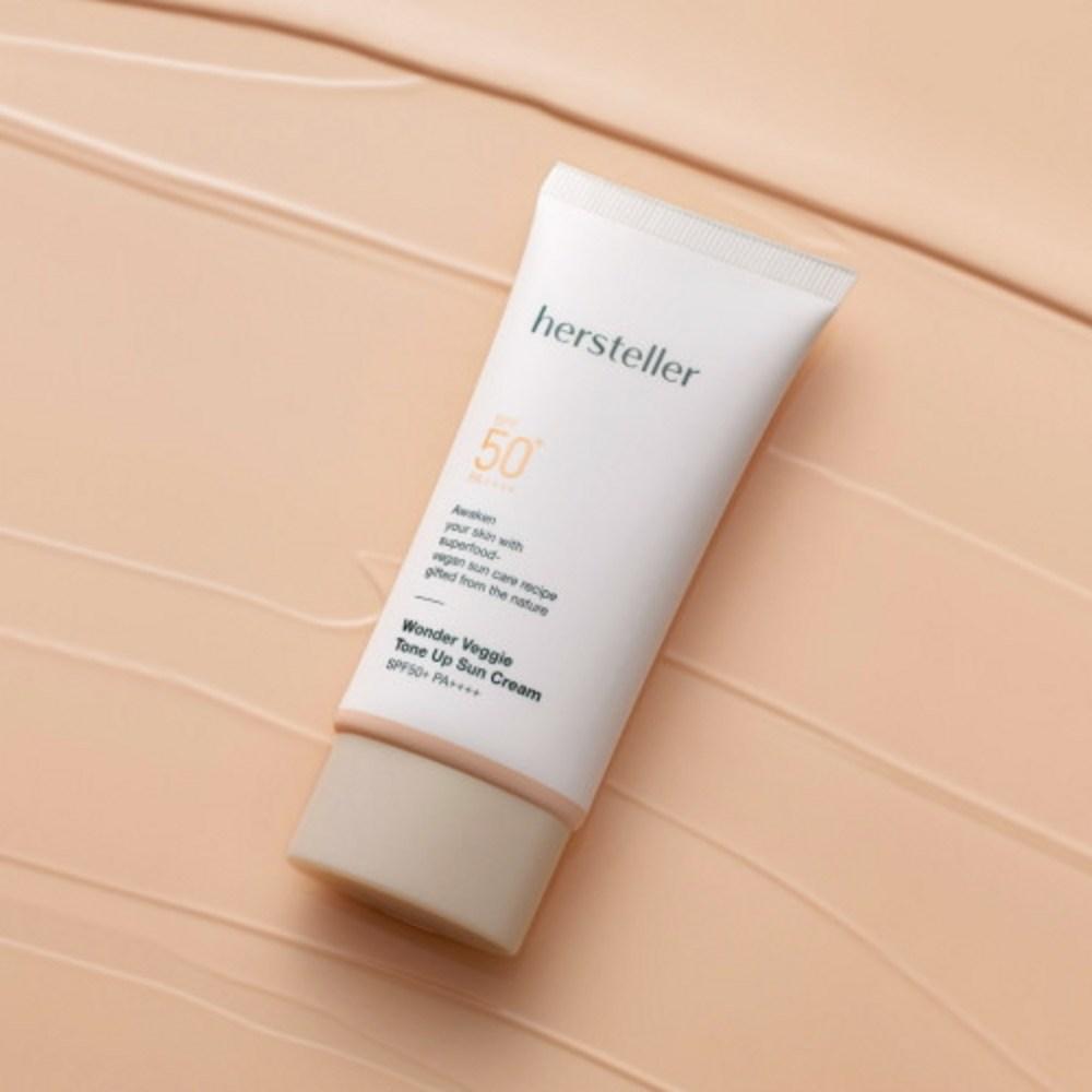 Husteller Wonder Veggie Tone-Up Sun Cream SPF50+ PA++++ 50ml, 2 Units