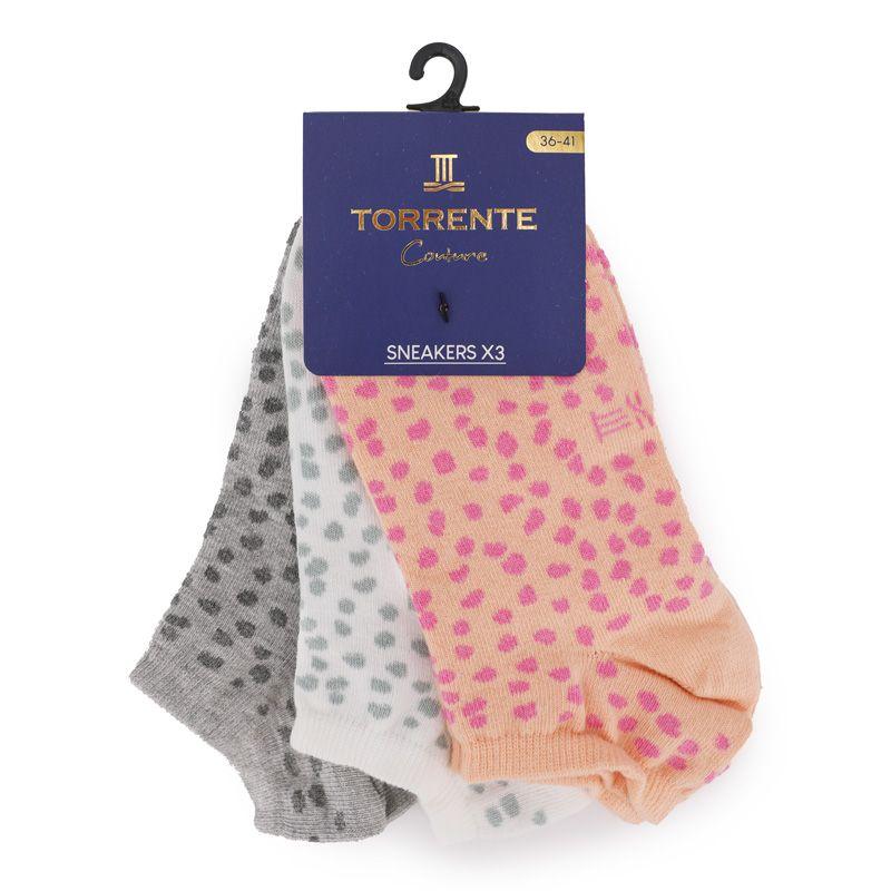 Animal Print Socks X3 Women TORRENTE