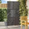 VidaXL Steel Fence Panel Black Standard Steel Durable 868542
