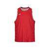 Breathable Quick-Dry Comfortable Sleeveless Basketball Jersey Men Tops Red Multicolor 25500135-600