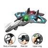 2.4GHz RC Plane, 4-axis Gyro Remote Control Airplane, 360° Flip Fighter Jet Toy, Drone Helicopter Quadcopter, Easy To Fly Electric RC Glider Toys