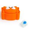 Cute Animal 3D Printed Keychain Mini Button Clicker Keyring Fidget Sensory Toy  Gift Giving
