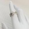 Корейский стиль Пятиконечная звезда Сатурн Вселенная Регулируемое кольцо для девочек