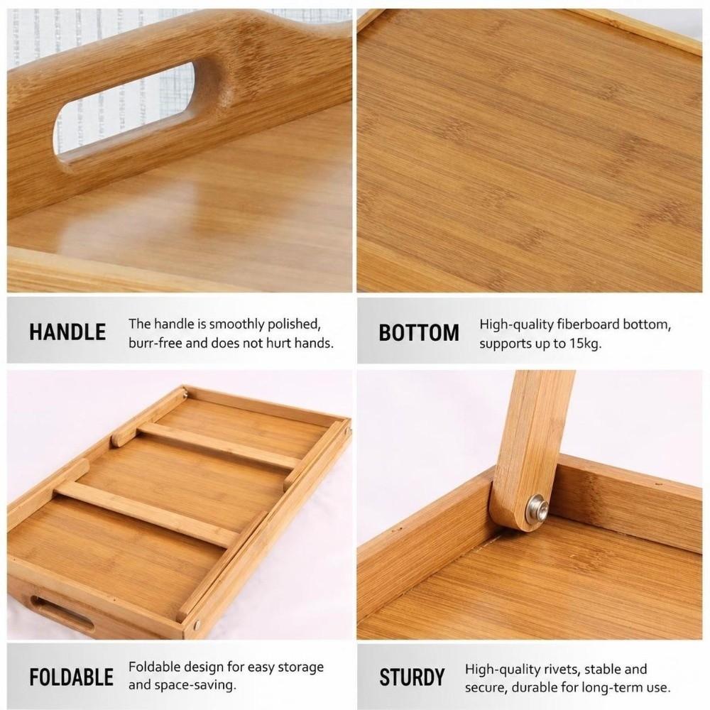 Space Saving Computer Desk Foldable Bed Table Tray Cozy Bed Tray Table Sofa