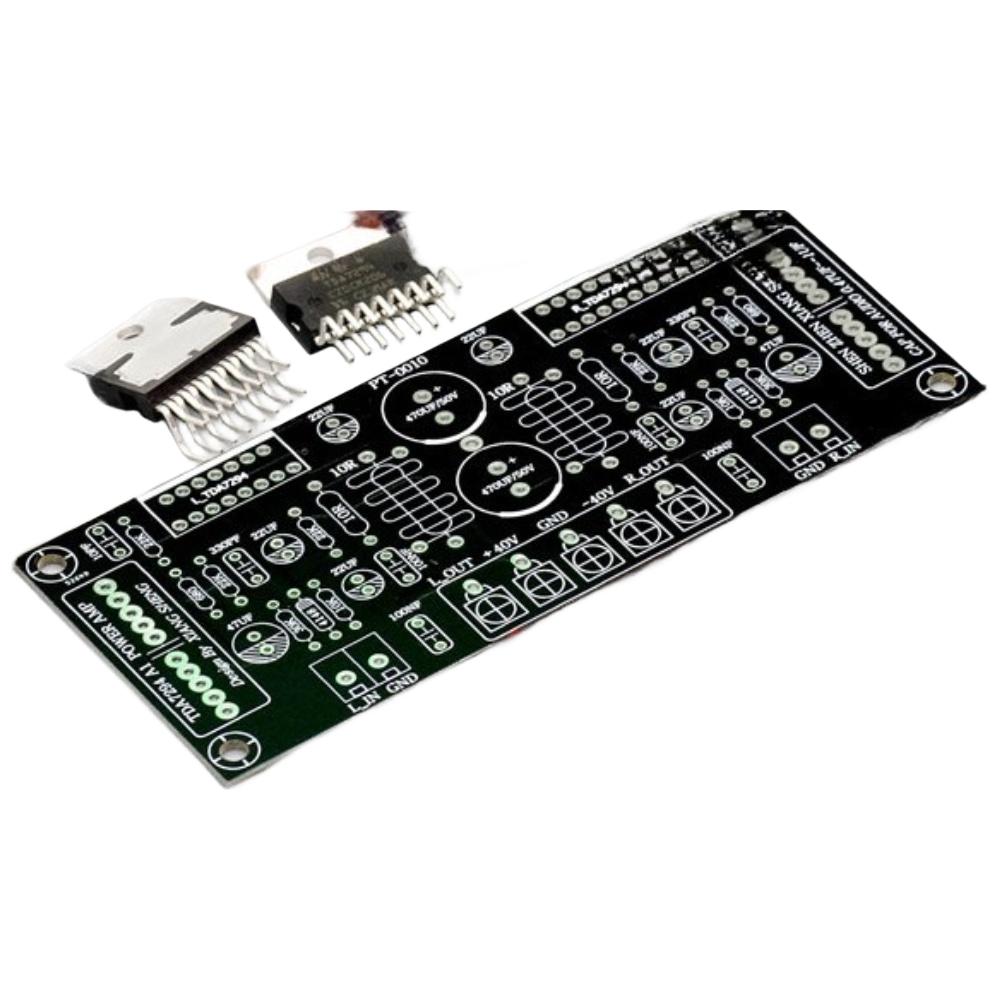 DIY Аудио Комплект TDA7294 200 Вт Аудио Усилитель Мощности Двухканальный HIFI Плата PCB Компоненты Поддерживает Питание DC +-24 В до +-40 В