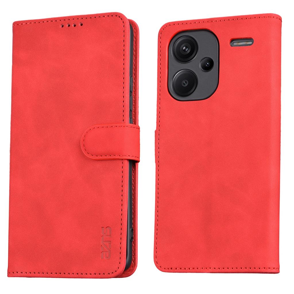 AZNS For Xiaomi Redmi Note 13 Pro+ 5G Leather Case Stand TPU Inner Shell Phone Cover