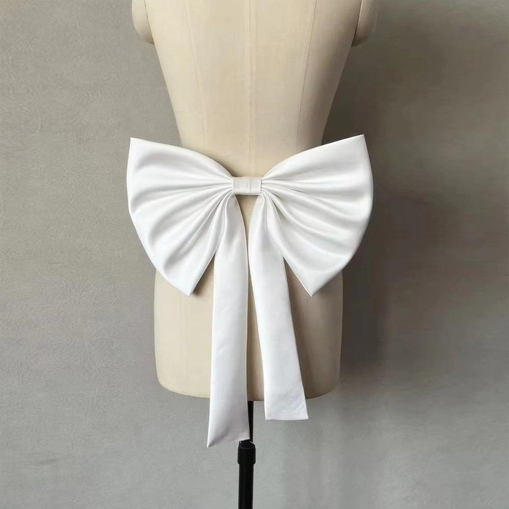 Multiple Colors Wedding Dress Accessories Satin Short Wedding Bow Tie  Party Prom Quinceanera