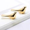 Bird Shaped Cabinet Knobs Door Handle Pulls Wall Hooks Hat Bag Hanging Hook Golden Cabinet Drawer Knobs Furniture Hardware
