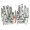 Acupuncture Gloves Set Reflexology Hand Massage Gloves with Acupressure Massage Wand Hand Care Tools Improve Health Relieve Fatigue Gift for Parents