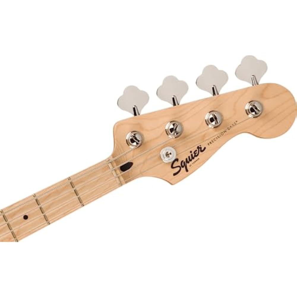 Squier от Fender Squier Sonic™ Precision Bass®, Кленовый гриф, Белый пикгард, California Bl...