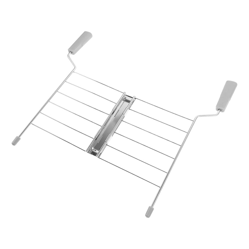 Bread Machine Grill Rack Sandwich Holder Stainless Steel Material Bread Machine Grill Rack for Oven Sandwich Maker