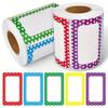 300Pcs/Roll Colorful Blank Handwritten Name Stickers Labels Children School Teacher Offer Stationery Sticker
