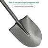 Heavy-Duty Steel Shovel