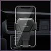 AABDB1 Car Badge Phone Holder Bracket Air Clip Mount Stand Accessories Stickers For Mercedes Benz A180 A200 W205 E63 AMG 2014 2015 W166