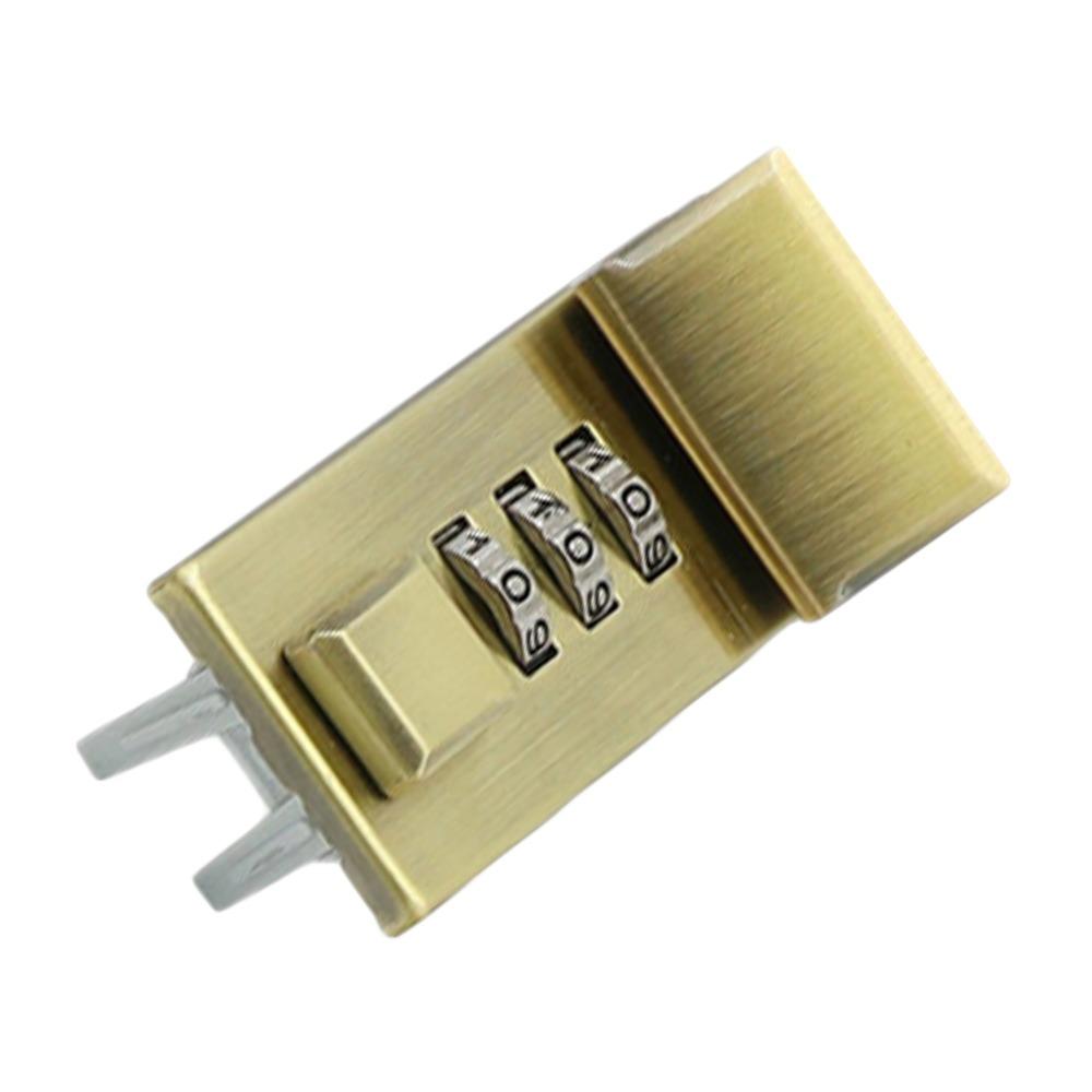 Прочный сплав Блокнот Замок с паролем DIY Многоразовый Замок для портфеля Водонепроницаемый сплав Замок Багаж