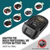 Адаптер батареи BS18MT для Bosch 18V для Makita 18V Конвертер с USB для электроинструмента Makita 18V BAT618 BAT609G
