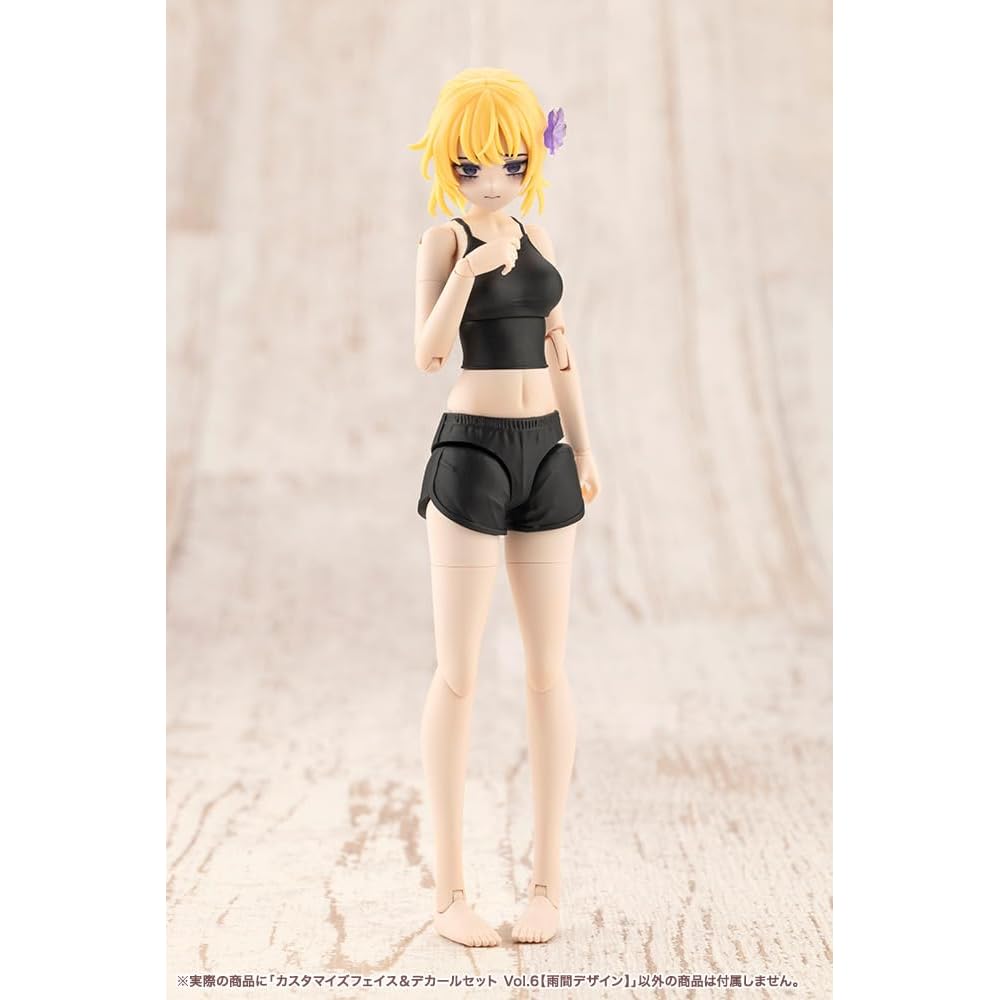 Kotobukiya Chitocerium Набор кастомных лиц и декалей Том 6 Дизайн «Дождь» Масштаб 1/10 Высота примерно 18 мм