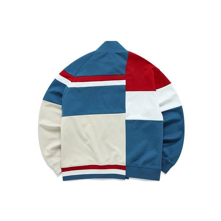 Fila X MIHARA YASUHIRO Куртка мужская в стиле ретро с цветными блоками и воротником-стойкой F11M213503F-BG