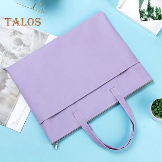 Art Portfolio Bag A3 A4 Art Folder Portfolio Carrying Case with Handle Waterproof Artist Supply Storage Tote Bag for Artwork Poster Scrapbook