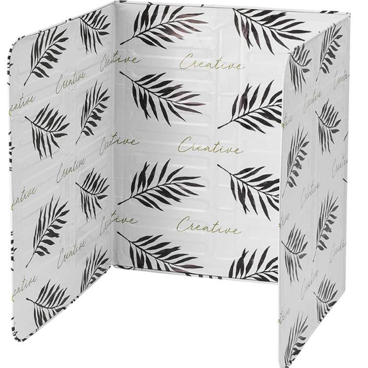 Foldable Heat-Resistant Aluminum Foil Oil Barrier Panel for Stovetop