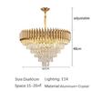 Xiaomi Luxury Crystal Ceiling Chandelier Lighting Modern Living Room Lights Lustre Indoor Bedroom Home Decor Led Hanging Pendant Lamp