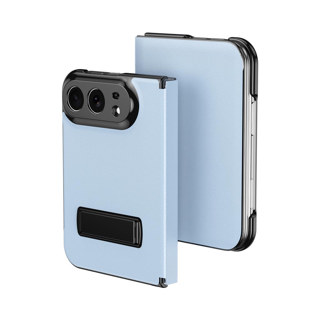 Для iPhone Duo Ultra Чехол Роскошный Матовый Кожаный Ультратонкий Приятный к Коже Складной С Подставкой Ударопрочный Задняя Крышка Аксессуары