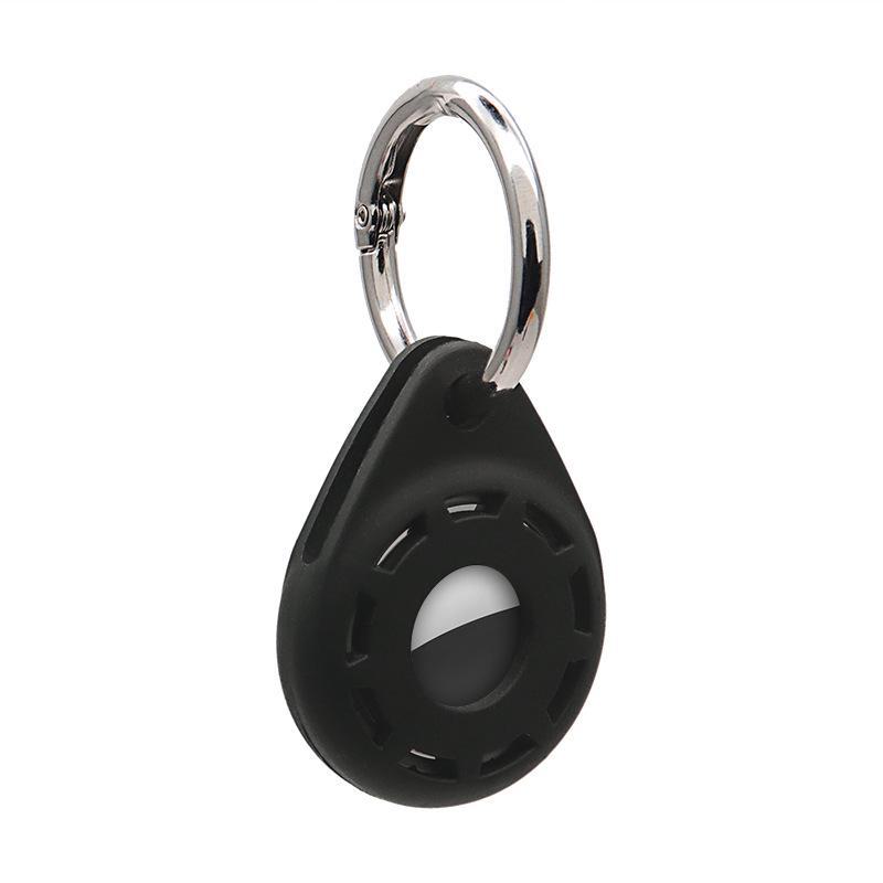 Waterdrop Multicolor Silicone AirTag Protective Cover with Hanging Buckle