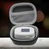 Hard Storage Case with Soft Lining Protective Case Compact Carry Case for Fingertip Pulse Oximeter Blood Oxygen Monitors