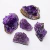 Natural  Amethyst Quartz Purple Crystal Cluster Healing Raw Stones Specimen Home Decoration Crafts Decoration Ornament