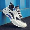 Men's Shoes Spring New Men's Sports Shoes Low-top Contrasting Dad Shoes Breathable Running Shoes
