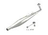 KITACO Classic Down Muffler Compliant with 2010 Acceleration Noise Regulations Super Cub 50 Stainless Steel 543-1153500