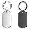 Металлический брелок из нержавеющей стали можно использовать для выгравированных своими руками памятных аксессуаров для ключей