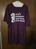 "AIN'T NOBODY GOT TIME FOR THAT" XL PURPLE Unisex T-Shirt