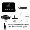 WiFi Smart Double Pump Контроллер полива растений Автоматический регулируемый клапан Комплект капельной системы Мобильный телефон Таймер полива Устройство