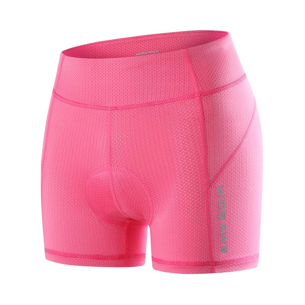 Велосипедные шорты WOSAWE Женские велосипедные спортивные трусы с гелевой подкладкой