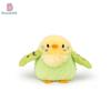 Soft Plush Bird Toy Kids Ages 7-14 Gray Sparrow Style Stuffed Animal 10-12cm Super Short Pile Filled With PP Cotton
