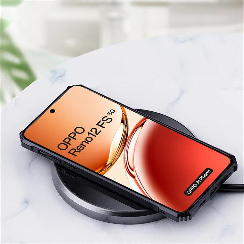 Case for Oppo Reno 12FS / 12F, AntiDrop Hybrid, black
