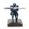 HDMbigmi Knight Pen Pen Desk Organizer Resin Pencil Office or Home Desk Organizer Holder, Stand, Accessory, Holder, Gift, (Blue)