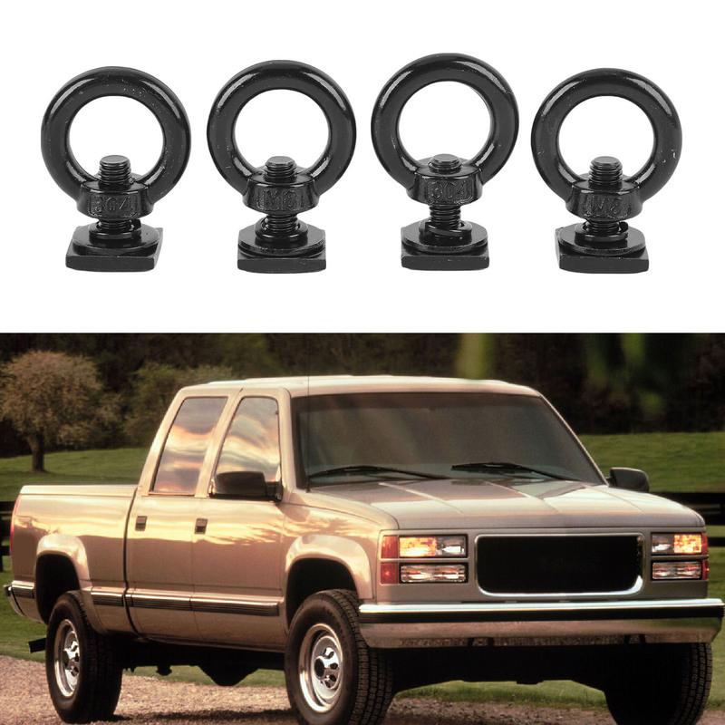 T Bolt Eye Nut Kit Stable Support Stainless Steel T Track Mount Tie Down High Hardness for Holding Tie Down Straps