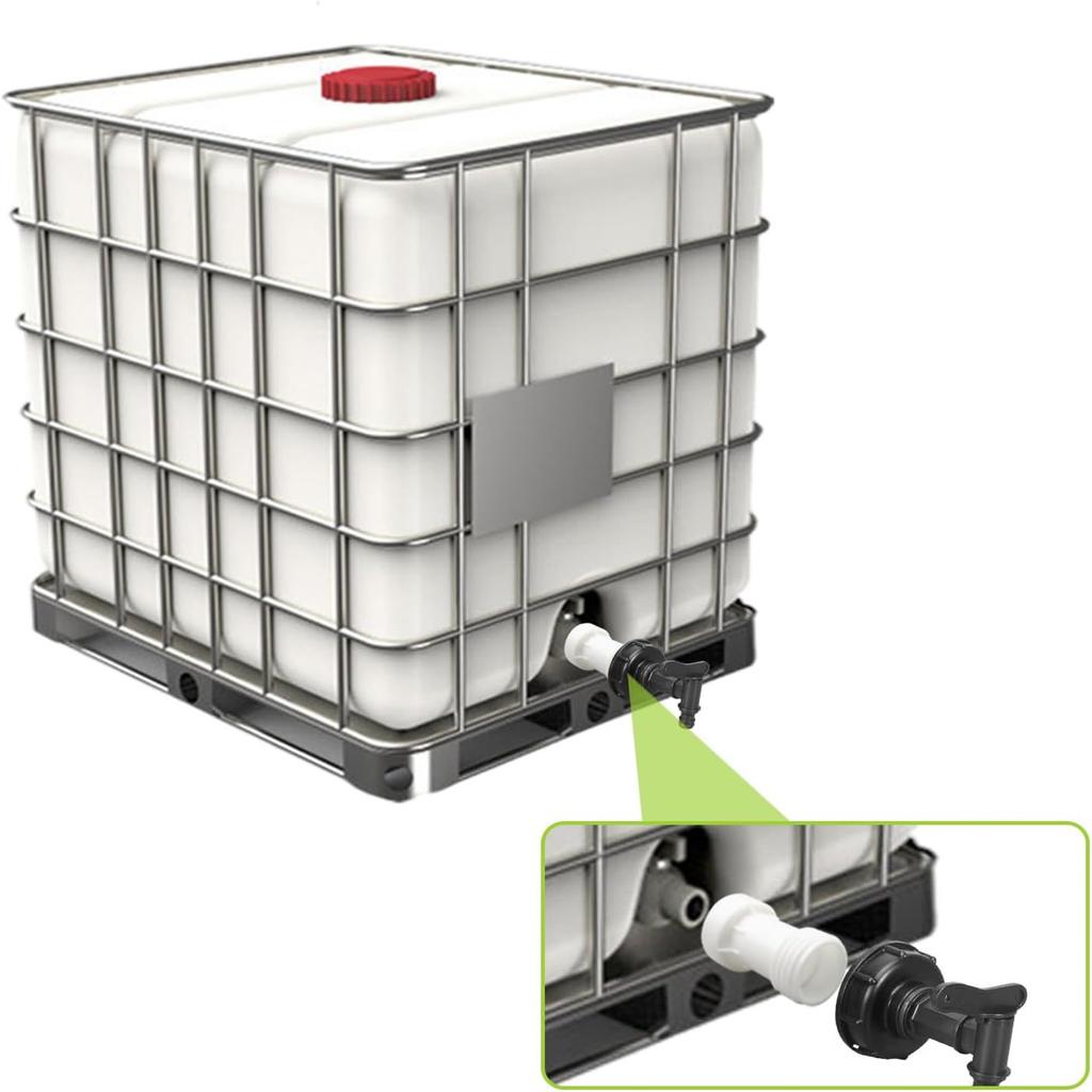 IBC Ton Barrel Extension Tube Joint Coarse Thread Design Connection Accessory Ensure Flexible and Fast Operation