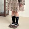 Cotton Bowknot Stockings Bowknot Girl Long Socks Baby Dress Lolita Sock