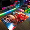 Lamine Yamal Design Crystal Velvet Carpet Cozy Non?Slip Printed Rug For Bedroom Living Room Entrance