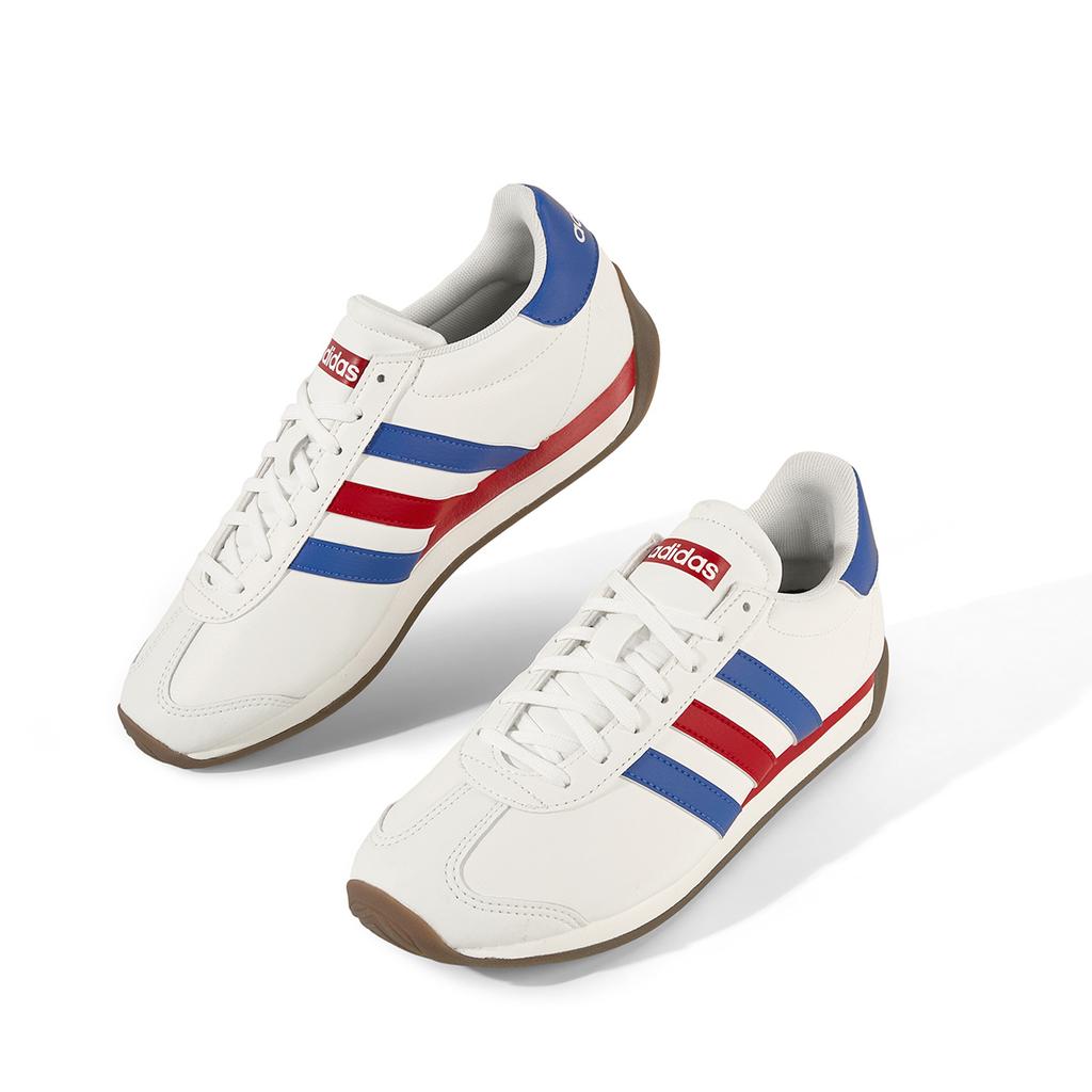 Adidas RUNVISTA Беговые кроссовки Мужские Белые Синие Красные HQ2317