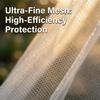 Large Outdoor Mosquito Net Tent Portable Summer Hanging Mosquito Net Shelter Easy Setup Hanging Ropes Insect Proof Tent